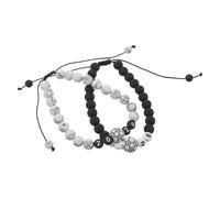 ULTECHNOVO 2pezzi Bracciali Calcio Accessori Sportivi per Ragazzi e Ragazze Braccialetto Ciondolo da Calcio Regolabile per Allenamenti e Partite Realizzato in Materiali Robusti come Regalo