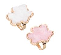 ULTECHNOVO 2pezzi Palette per Nail Art Forma Nuvola Palette di Miscelazione per Anelli in Resina per Nail Art