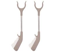 ULTECHNOVO 2pezzi Pinza Raccoglitrice Rifiuti Inossidabile Strumento Afferra Allungabile Per Pulizie Ed Esterno Resistente Alla Leggera e Facile Da Usare