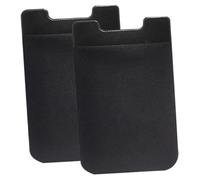 ULTECHNOVO 2pezzi Porta Carte Per Telefono Tasche Adesive Per Custodia Cellulare Piccola Borsa Per Carte Di Credito Supporto Antiscivolo Per Cellulare Realizzato in Materiale