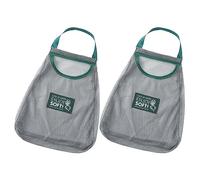 ULTECHNOVO 2pezzi Sacchetto Rete Per Frutta e Verdura Per Conservare Aglio Cipolle Patate Avocado Leggero e Traspirante