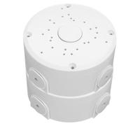 ULTECHNOVO 2pezzi Scatola per Dome da Soffitto Supporto per Cavi Elettrici Custodia per Junction Box Esterno Montaggio Facile e Stabile per Sicurezza Indoor e Outdoor