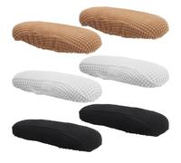 ULTECHNOVO 3 Paia Protezioni per Braccioli di Sedi Ufficio in Tessuto Copri Braccioli Elastiche Lavabili per Computer Ufficio Imbottiture Ergonomiche per Comfort Prolungato