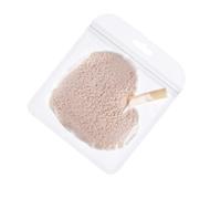 ULTECHNOVO 3 Pezzi Dischetti Struccanti Viso Forma Cuore Caffè, Dischetto Detergente Morbido Lavabile Riutilizzabile per Pulizia Trucco Giornaliero e Cura Pelle