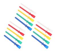 ULTECHNOVO 30 Pezzi Spatole per Colla in Plastica ABS Multicolore Applicatori per Lavori Artigianali e Fai da Te Bastoncini per Pittura e Riparazioni di Precisione Strumenti Portatili per