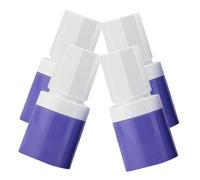 ULTECHNOVO 4 pezzi Bottiglie Vuote Airless da Viaggio Contenitori Cosmetici Ricaricabili con Pompa Bottiglie Vuote per Lozione Fondotinta e Trucco Design Antispreco Perdite