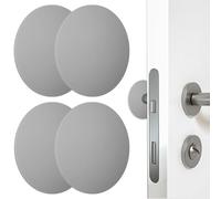 ULTECHNOVO 4 Pezzi Fermaporta Protettore da Parete in Silicone, Buffer Anti | Cassetti e Sedili Wc, Adesivo Stabile, Non Si Stacca Facilmente