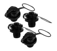 ULTECHNOVO 4 Pezzi Kit Adattatori Valvola Aria per Kayak Gonfiabile in PVC Resistente Facile Installazione per Barche e Gommoni Ricambio Valvole Gonfiabili per SUP e Canoe