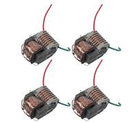 ULTECHNOVO 4 Pezzi Modulo di Potenza Step-up ad Alta Tensione, Trasformatore Generatore 15kv in Metallo, Compatto Protezione Completa, per Ricerca Sul Campo e Progetti Elettronici DIY