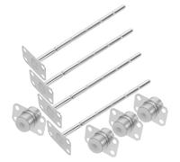 ULTECHNOVO 4 Pezzi Regolatori Alzata Poggiatesta Divano Asta 18 Cm, Kit Meccanismo Sollevamento Silenzioso per Riparazione e Regolazione Posizione Poggiatesta Soggiorno, Accessori