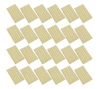 ULTECHNOVO 4000 Adesivi Autoadesivi Trasparenti Etichetta Made in China 30x7mm Etichette Impermeabili per Ufficio e Confezioni Prodotti Importati