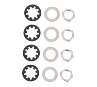 ULTECHNOVO 48pezzi Rondelle Per Potenziometri Elettrici Per Chitarra Compatibili e Facili Da Installare Gaskets Pratici e Resilienti
