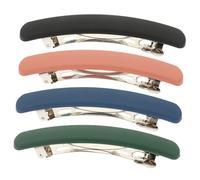 ULTECHNOVO 4pezzi Fermagli per Capelli alla Francese Elastici per Coda di Cavallo Adatti per Capelli Fini e Spessi per Donne Ragazze e Adolescenti