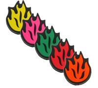 ULTECHNOVO 5 Pezzi Smorzatore per Racchetta da Tennis in Silicone Assorbimento degli Urti, Facile da Sostituire, Accessorio Antivibrazione per Migliorare Comfort di Gioco