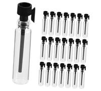 ULTECHNOVO 50pezzi Boccette di Vetro Quadrate Alte per Campioni di Profumi Vasetti per Flaconi per Shampoo Dispenser per Idratante Piccole Bottiglie per Contenitori da Viaggio per Cura