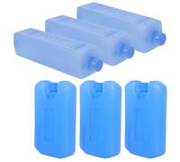 ULTECHNOVO 6 Pezzi Ghiaccio Gel Riutilizzabile per Refrigeratore, Scatola a | Design Compatto, Facile da Rimuovere, Ideale per Trasporto, per Contenitore Refrigerante e Baule a Tre Ruote