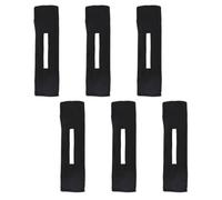 ULTECHNOVO 6 Pezzi Strumenti per Chignon Nero, Fascia Elastica Modellabile per Chioma, Realizza Acconciature Istantanee per Donna e Ragazza