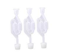 ULTECHNOVO 6pezzi Tappi Per Bottiglie Di Vino in Silicone Con Foro Per Sigillare Bottiglie Resistenti Al Calore Freddo Per Conservare Vino Fresco Bar