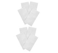 ULTECHNOVO 80 Pezzi Cuscinetti in Silicone Bianco per Ancia Clarinetto e Sassofono, Protezione Sicura e Miglioramento della Scorrevolezza, Forme Ovali e Quadrate per Principianti