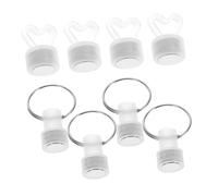 ULTECHNOVO 8pezzi Pesi Per Palloncini in Plastica Blocchi Ancoraggio Magnetici Per Decorazioni Esterne Pendenti Per Nastri Per Palloncini Da Riutilizzabili Per Feste Compleanno e Matrimonio