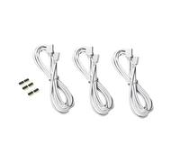 ULTECHNOVO 9 pezzi Cavo Prolunga Rgb LED con Pin Poli Connessione Saldatura per Strisce LED Flessibile e Isolato Adatto Collegamento Controller e Strisce Rgb Colore Casuale Colore Casuale