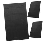 ULTECHNOVO Adesivi Oscuranti LED per Elettronica 3 Fogli Autoadesivi Bloccanti Luce per Tv e Dispositivi, Protezione Occhi da LED Intensi, Facile Applicazione e Rimozione, Nero Pvc