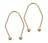 ULTECHNOVO Attrezzo per Esercizi Facciali Regolabile in Acciaio Inox 2 Pezzi, Creatore di Fossette Naturali Sulle Guance, Trainer Portatile per Ginnastica Facciale e Modellazione del Viso