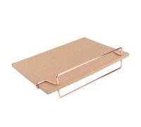 ULTECHNOVO Bacheca in Sughero con Base Rosa Lavagna Memo da Parete per Casa e Ufficio Lavagnetta Pin Board Decorativa per Appunti e Foto