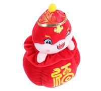 ULTECHNOVO Bambola Serpente Zodiacale Dei Cartoni Animati Pupazzo Serpente Di Peluche Serpente Di Peluche Animali Di Peluche Divertenti Decorazione Di Peluche Per Il Capodanno
