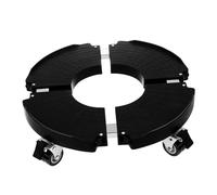 ULTECHNOVO Base Ruote per Piante Supporto Espandibile per Vasi Carrello Portafiori Mobile Adatto per Fioriere da Esterno e Pattumiere