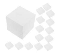 ULTECHNOVO Blocchi di Schiuma Quadrati per Composizioni Floreali e Sculture 16 Pezzi 4x2, in Schiuma Modellazione e Decorazione Torte per Fioristi e Professionisti