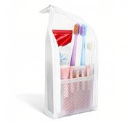 ULTECHNOVO Borsa da Toilette da Viaggio Unisex in Poliestere Design Multicompartment e Scomparti Separati per Viaggi e Soggiorni in Hotel