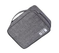 ULTECHNOVO Borsa Organizer per Cavi da Viaggio in Poliestere Grande Capacità per Accessori Elettronici e Caricatore, per Viaggi e Uso Quotidiano