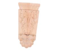 ULTECHNOVO capitello in Legno Intagliato Decorazione casa Applicazioni e intarsi in Legno intarsio di Applicazioni in Legno Intagliato Applique ad Angolo Inserti in Legno di Legno Khaki