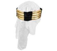 ULTECHNOVO Cappello Arabo per Adulti da Cosplay Leggero e Decorativo, Accessorio da Festa e Gioco di Ruolo, Copricapo Nero per Eventi e Performance