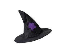ULTECHNOVO Cappello da Strega per Gatto, Accessorio Costume Halloween Sobrio e Semplice, per Feste di Halloween e Party Natalizi