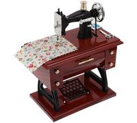 ULTECHNOVO Carillon Macchina da Cucire Vintage Grande, Carillon Sartorius Musicale per Dolcetto, Decorazione Casa Creativa e Regalo Originale e Adulti