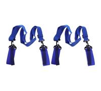 ULTECHNOVO Cinghie da Sci Regolabili 2 Pezzi Fibbia Portatile per Trasporto Snowboard e Skateboard, Tracolla Accessorio Sport Invernali per Protezione e Comodità Durante lo Sci (blu)
