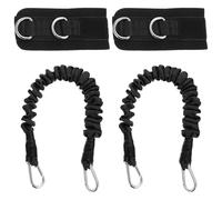 ULTECHNOVO Cinturini per Caviglia e Bande di Resistenza Fitness, Fasce Elastiche Professionali per Allenamento Laterale e Stretching Gambe, Set Portatile per Uso Quotidiano