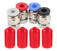 ULTECHNOVO Connettore Pneumatico Pc4-m6 per Tubo Ptfe 4x2,5 Mm, Set da 2 Pezzi per Essiccatore Filamenti Stampante 3d, Raccordo Alimentazione Filamento Compatibile Accessori Stampa 3d