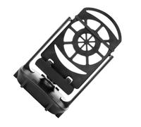 ULTECHNOVO Contapassi Silenzioso Cuscinetti Stabili per Doppio Telefono, Agitatore Automatico Smartphone Nero, Dispositivo Oscillante da Scrivania per Camminata e attività Quotidiana