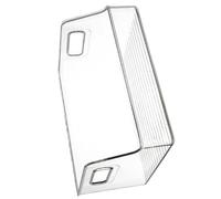 ULTECHNOVO Contenitori Trasparenti per Libri 1 Pezzo Organizer per Ufficio Domestico e Scuola Contenitori Portaoggetti in Resistente Maniglia per Libri e Oggetti Scolastici