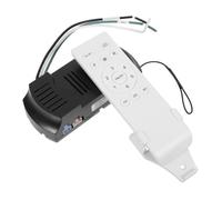 ULTECHNOVO Controller Wireless con Telecomando per Ventilatore da Soffitto Regolazione Velocità e Funzione Timer per Lampada Ventilatore per Atmosfera Estiva in Camera da Letto