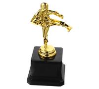 ULTECHNOVO Coppa Taekwondo in Resistente con Statua Mossa Marziale per Cerimonie Gare e Premi Scolastici Coppa Concorso Karate Decorazione Evento