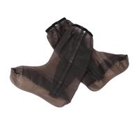ULTECHNOVO Copriscarpe Antipioggia in PVC Alto, Suola Antiscivolo, Cerniera | Colore Caffè, Resistente All’usura, per Sneakers e Scarpe, Viaggio e Spostamenti su Strade Bagnate