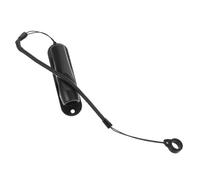 ULTECHNOVO Cordino Elastico per Penna Stilografica e Penna per Tablet in Silicone Nero con Struttura a Molla, Facile Accesso e Supporto per Scrivania per Ufficio e Scuola