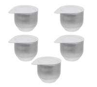 ULTECHNOVO Crogiolo in Nichel Coperchio da 30ml Resistente alla Corrosione Chimica e agli Alcali, 5 Pezzi per Industria Chimica e Farmaceutica