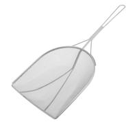 ULTECHNOVO Cucchiaio Skimmer Quadrato in Acciaio Inossidabile per Campeggio Outdoor Filtro Olio Fine per Cottura e Frittura Utensile Compatto e Leggero per Pentole da Campeggio