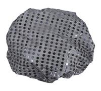 ULTECHNOVO Cuffia Doccia Riutilizzabile con Paillettes per Donne Capelli Lunghi Elastico e Traspirante Cappello Bagno Doppio per Protezione Capelli Ricci e Lisci
