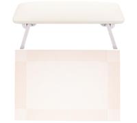 ULTECHNOVO Cuscino Semplice Bianco Plastico e Mano per Manicure Poggiamano in Supporto Regolabile Comfort Elevato e Design Nail Art e Salone per Tavolo